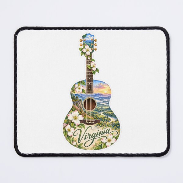 Item preview, Virginia Blue Ridge Guitar designed and sold by Whimspired By Paxx.