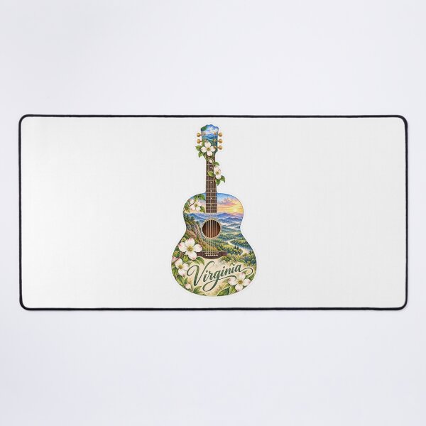 Item preview, Virginia Blue Ridge Guitar designed and sold by Whimspired By Paxx.