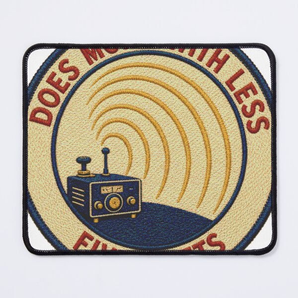 Item preview, Does More With Less Five Watt Low Power Patch designed and sold by BoosterShop.