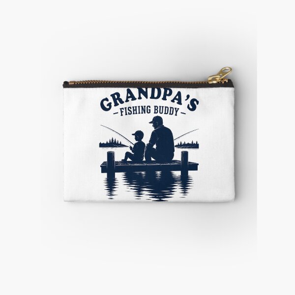 Item preview, Grandpa's Fishing Buddy Cute Family Fishing Gift Shirt designed and sold by Mahilis.