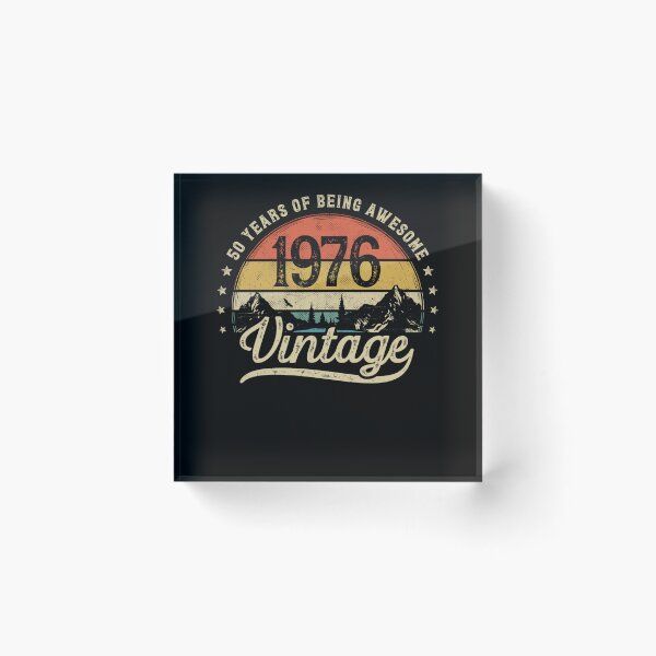 Item preview, Vintage 1976 50 Years Old 50th Birthday designed and sold by AmberWild.