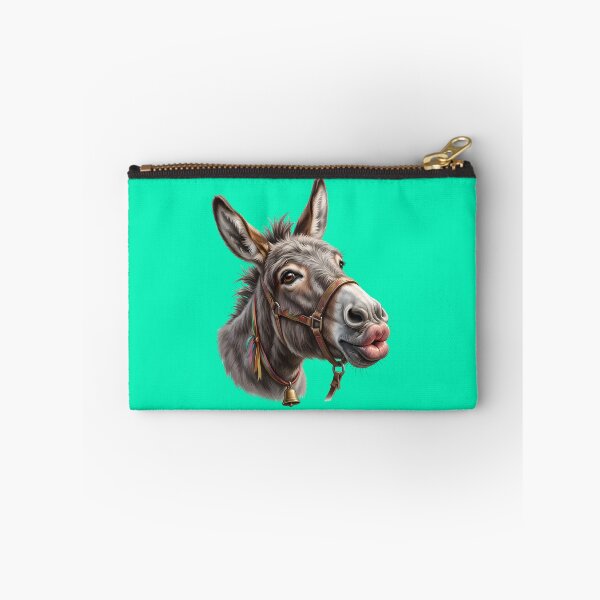 Item preview, Funny Donkey Blowing a Kiss Art designed and sold by Utopian-Magic.