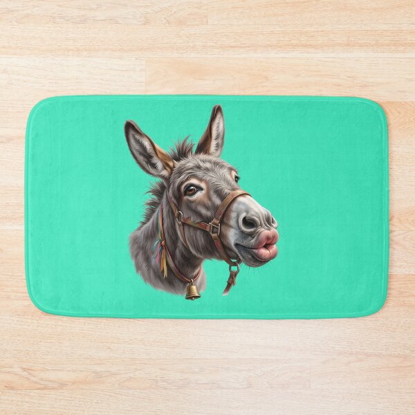 Item preview, Funny Donkey Blowing a Kiss Art designed and sold by Utopian-Magic.