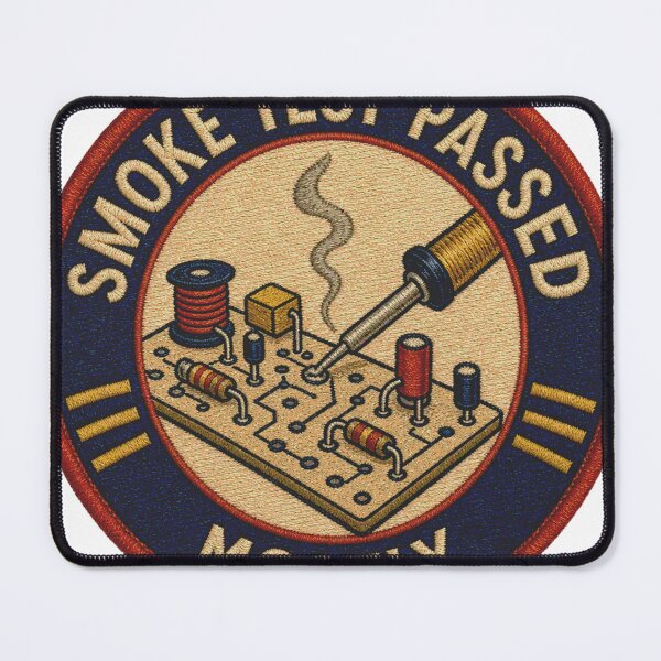 Item preview, Smoke Test Passed Mostly Self-built Electronics Patch designed and sold by BoosterShop.