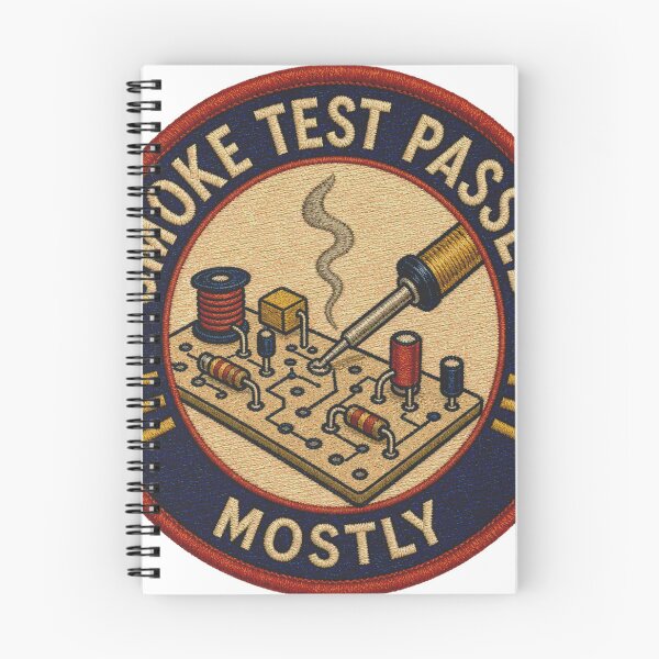 Item preview, Smoke Test Passed Mostly Self-built Electronics Patch designed and sold by BoosterShop.