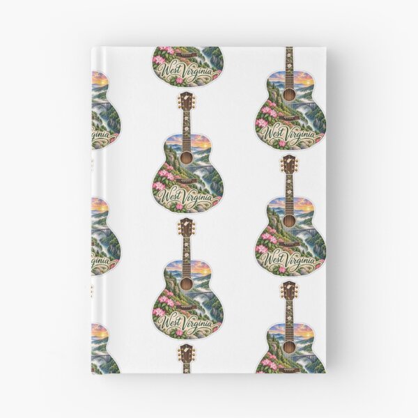 Item preview, West Virginia Mountain State Guitar designed and sold by Whimspired By Paxx.