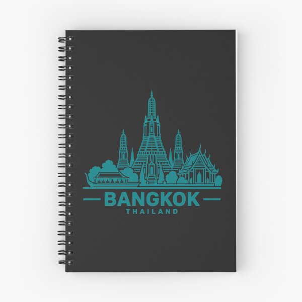 Item preview, Bangkok Thailand Line Art Skyline Poster designed and sold by CMYKStudio.