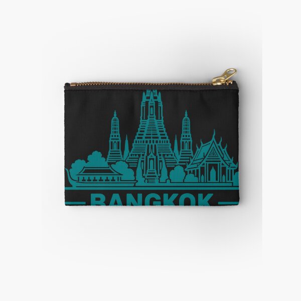 Item preview, Bangkok Thailand Line Art Skyline Poster designed and sold by CMYKStudio.