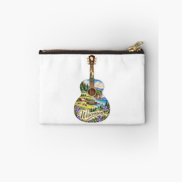 Item preview, Wisconsin Northwoods and Lakes Guitar designed and sold by Whimspired By Paxx.