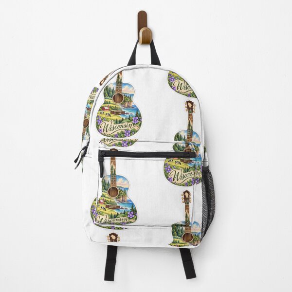 Item preview, Wisconsin Northwoods and Lakes Guitar designed and sold by Whimspired By Paxx.