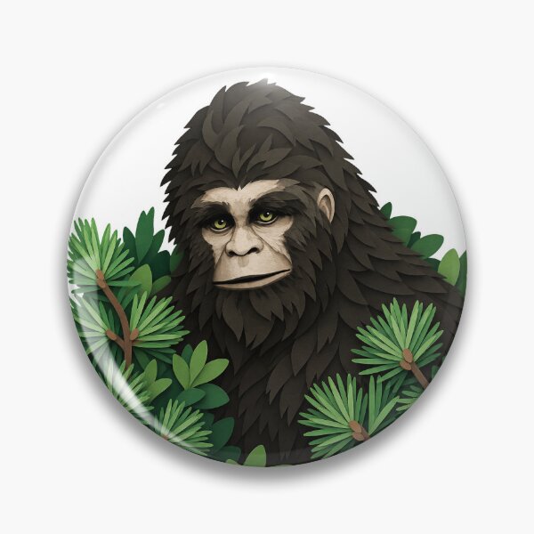 Item preview, Bigfoot Hiding in the Pines designed and sold by Michael J Design.