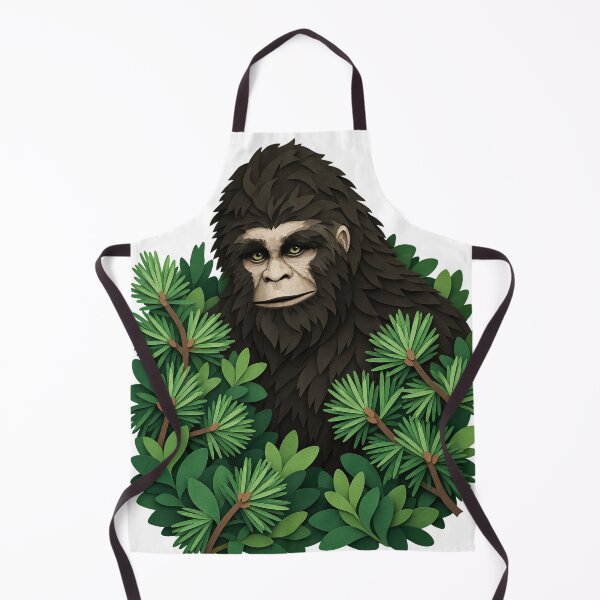 Item preview, Bigfoot Hiding in the Pines designed and sold by Michael J Design.