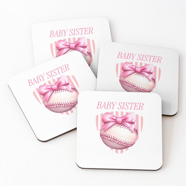 Item preview, Baby Sister of a Baseball Player designed and sold by StarrBrand.