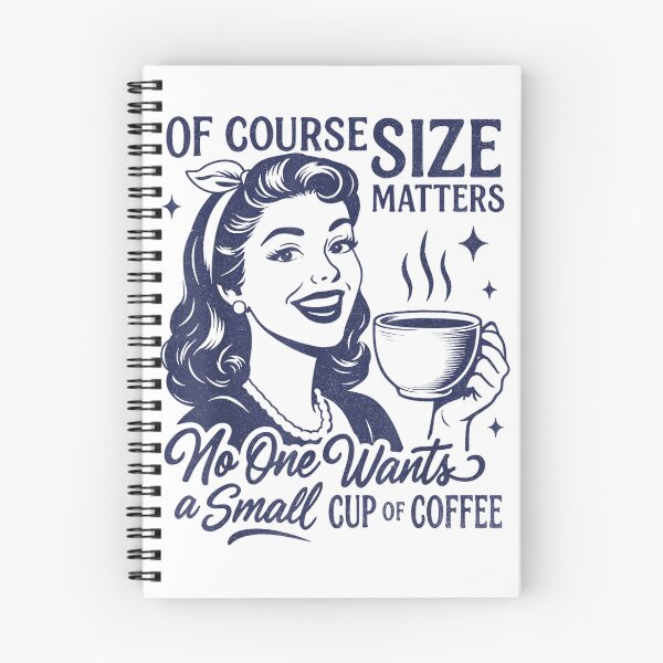 Item preview, Coffee Lover Size Matters No One Wants A Small Cup of Coffee T-Shirt designed and sold by MyAnimations.