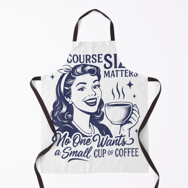 Item preview, Coffee Lover Size Matters No One Wants A Small Cup of Coffee T-Shirt designed and sold by MyAnimations.