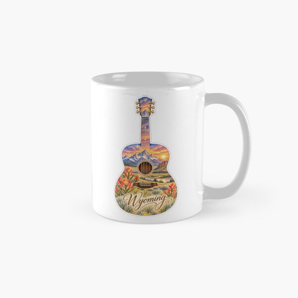 Item preview, Wyoming Wild West Guitar designed and sold by Whimspired By Paxx.