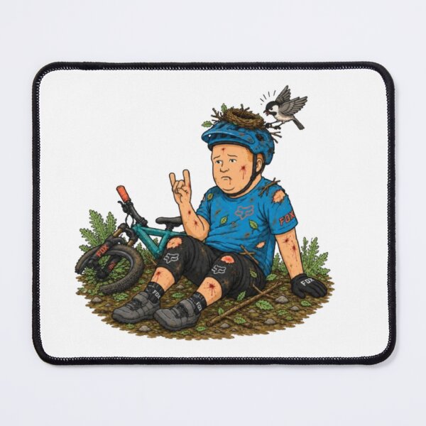 Item preview, MTN Bike Crash Bobby Sad Horns designed and sold by stzl26.