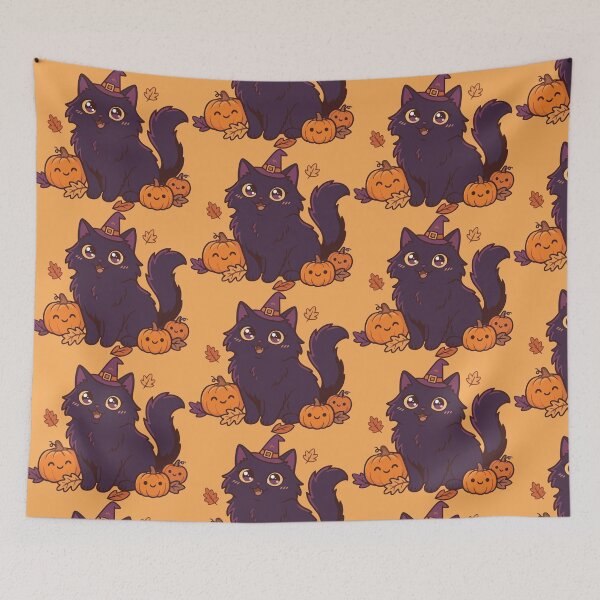 Item preview, Fluffy Witch Kitty designed and sold by LaFleurImages.