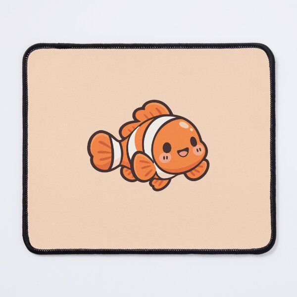 Item preview, Kawaii Clown Fish designed and sold by Peachy Dreams.