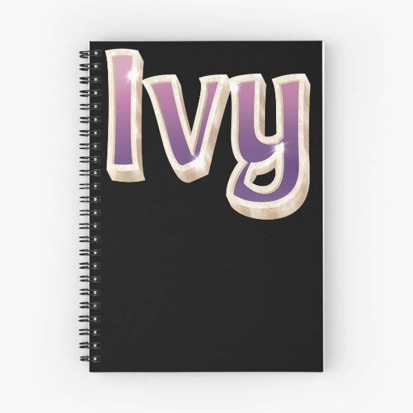 Item preview, Ivy Name in Gold, Pink and Purple with a Glam Style designed and sold by AloraDawnEve.