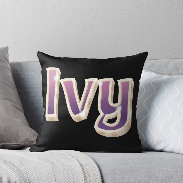 Item preview, Ivy Name in Gold, Pink and Purple with a Glam Style designed and sold by AloraDawnEve.