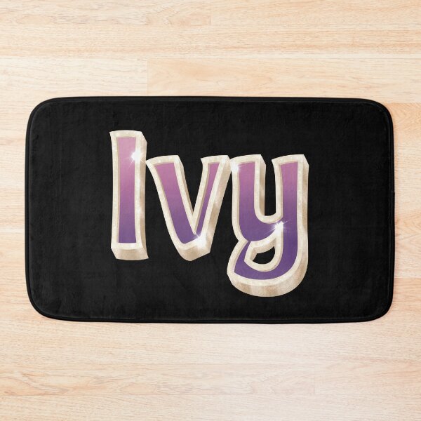 Item preview, Ivy Name in Gold, Pink and Purple with a Glam Style designed and sold by AloraDawnEve.