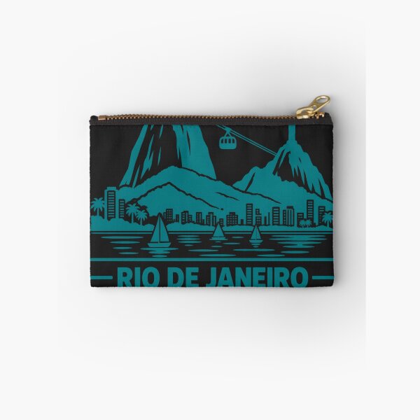 Item preview, Rio de Janeiro Brazil Line Art Skyline Poster designed and sold by CMYKStudio.