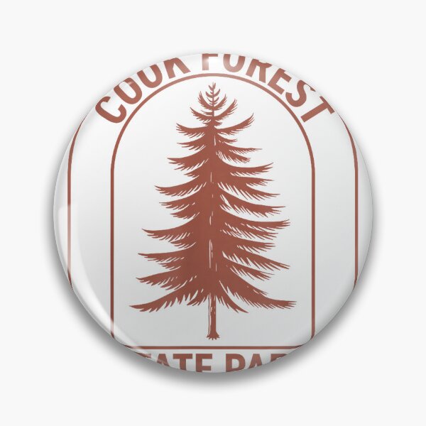Item preview, Cook Forest State Park Pennsylvania Vintage Tree T-Shirt designed and sold by darknessman666.