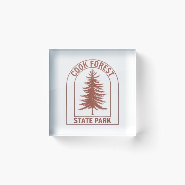 Item preview, Cook Forest State Park Pennsylvania Vintage Tree T-Shirt designed and sold by darknessman666.