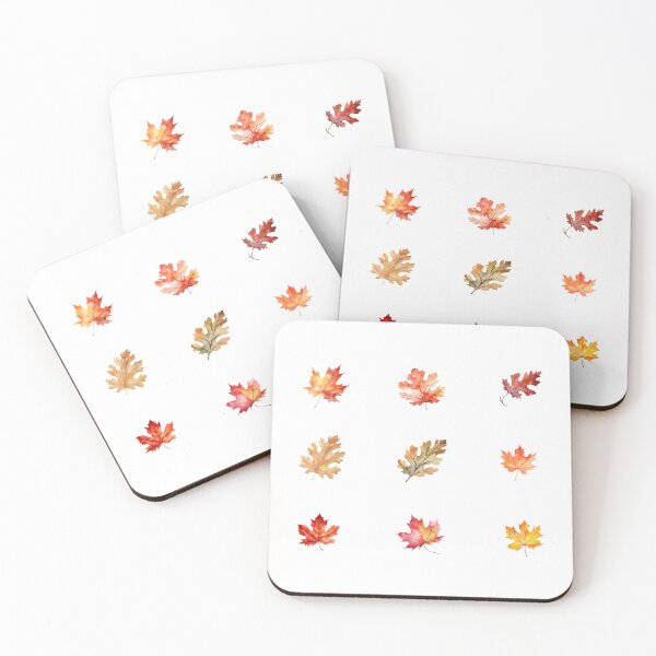 Item preview, Watercolor Autumn Leaves Collection designed and sold by Vision Crafted.