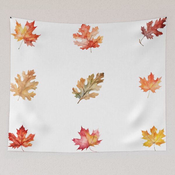 Item preview, Watercolor Autumn Leaves Collection designed and sold by Vision Crafted.