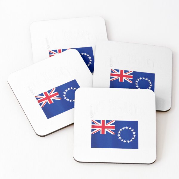 Item preview, Cook Islands Patriotic Throwback Flag Souvenir Tank Top designed and sold by Serhotep.