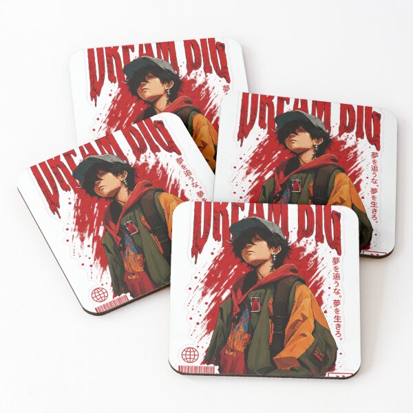 Item preview, Dream Big Japanese Anime Streetwear Boy designed and sold by Designspere .