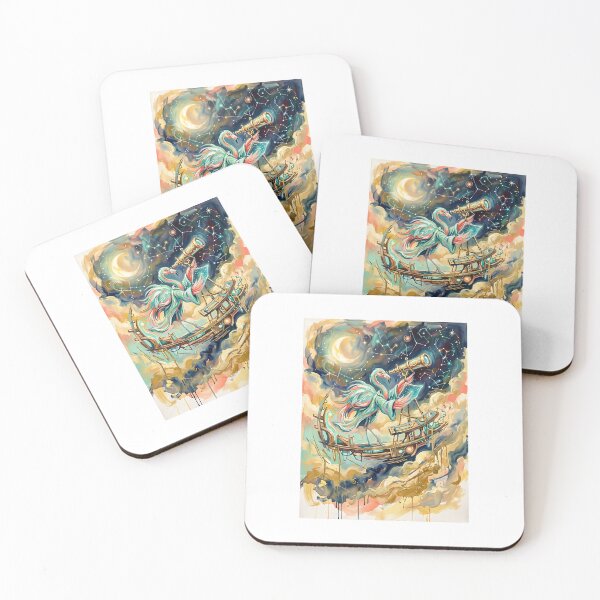 Item preview, Flamingo Observatory Guide designed and sold by PictoVibe.