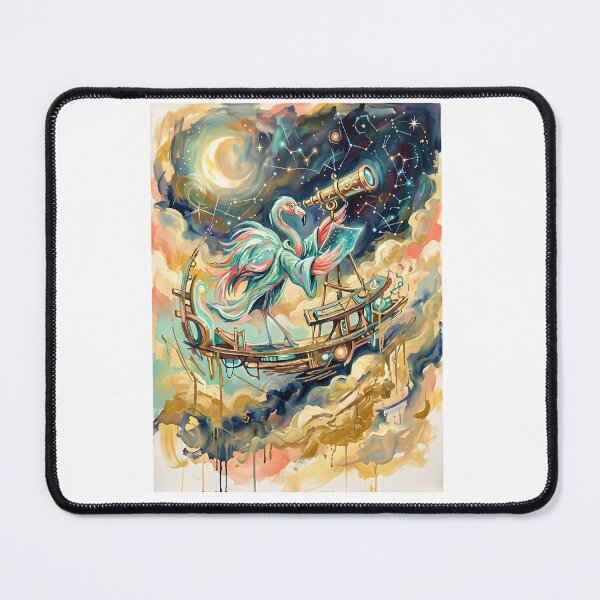 Item preview, Flamingo Observatory Guide designed and sold by PictoVibe.