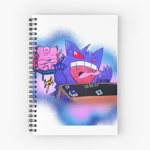 Item preview, Clefairy and Gengar love designed and sold by MidnightArtJourney .