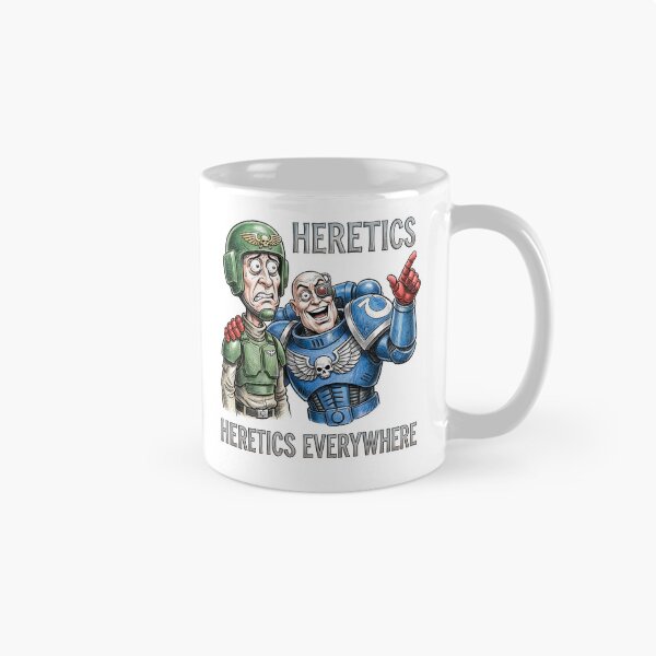 Item preview, Heretics Everywhere – Buzz Lightyear & Woody Space Marine Parody Tee designed and sold by BravenBold.