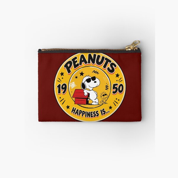 Item preview, Snoopy Joe Cool and Woodstock Retro Yellow Badge - Peanuts Comic Art two designed and sold by killem667.