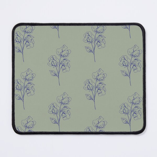 Item preview, Butterfly Pea Flower On Olive designed and sold by lifeinspired4u.