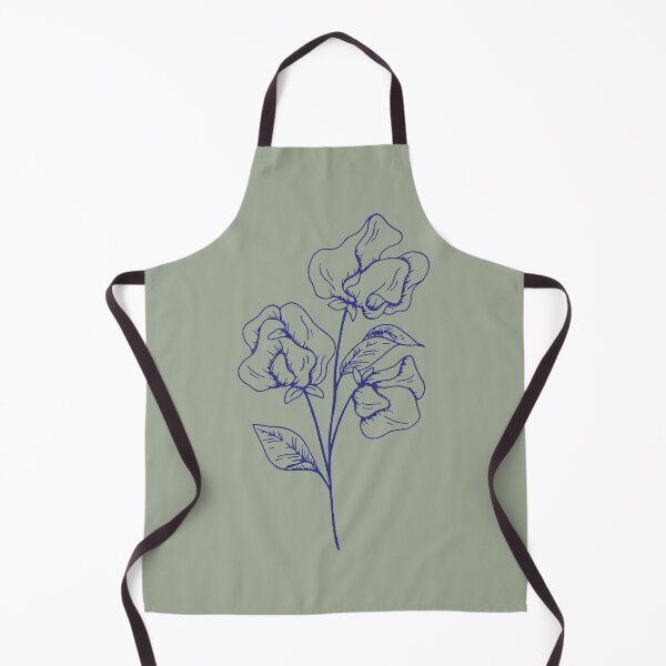 Item preview, Butterfly Pea Flower On Olive designed and sold by lifeinspired4u.