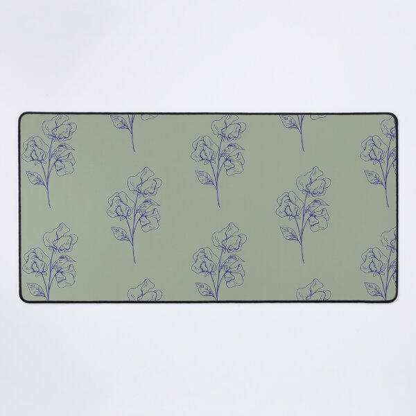 Item preview, Butterfly Pea Flower On Olive designed and sold by lifeinspired4u.