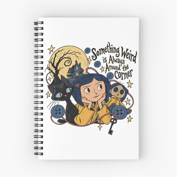 Item preview, Coraline - Something Weird is Always Around the Corner designed and sold by coastalquillco.