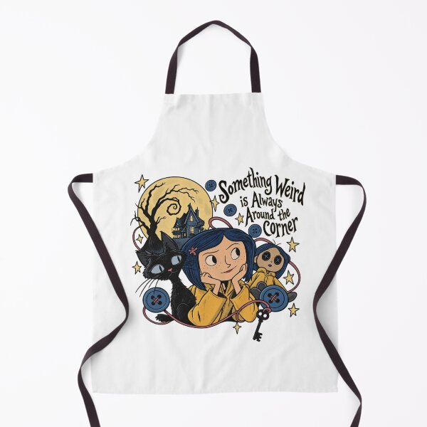 Item preview, Coraline - Something Weird is Always Around the Corner designed and sold by coastalquillco.