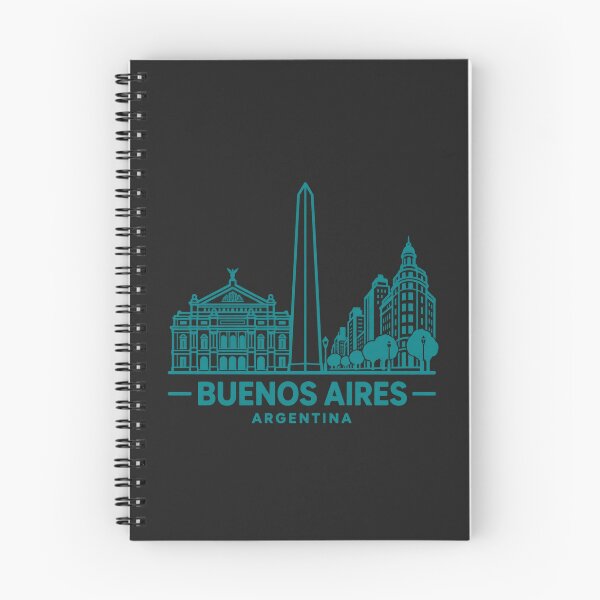 Item preview, Buenos Aires Argentina Line Art Skyline Poster designed and sold by CMYKStudio.