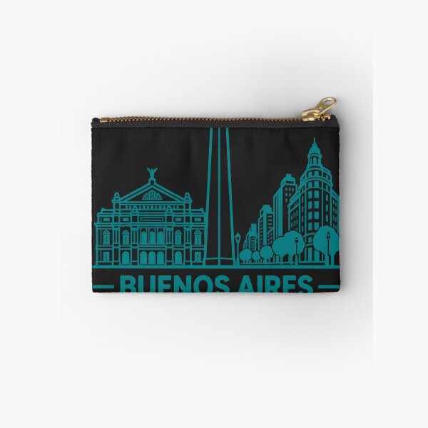 Item preview, Buenos Aires Argentina Line Art Skyline Poster designed and sold by CMYKStudio.