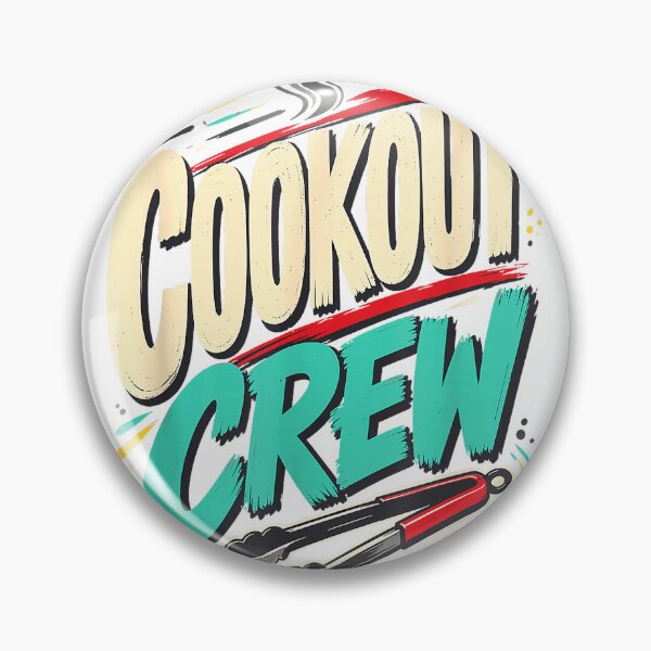 Artikelvorschau, Cookout Crew BBQ Grill-T-Shirt entworfen und verkauft von Winkmark.