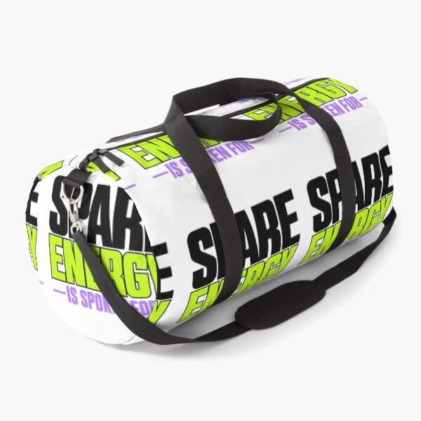 Item preview, Spare Energy Is Spoken For Bold Type Statement designed and sold by Bikivuno.