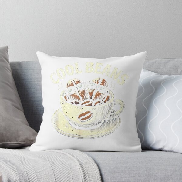 Item preview, Cool Beans Coffee Caffeine Lover Retro Graphic Novelty T-Shirt designed and sold by Lakshya20031.