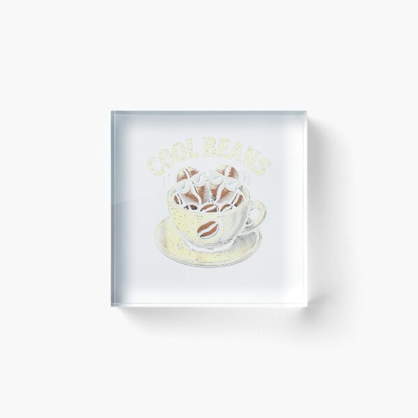 Item preview, Cool Beans Coffee Caffeine Lover Retro Graphic Novelty T-Shirt designed and sold by Lakshya20031.