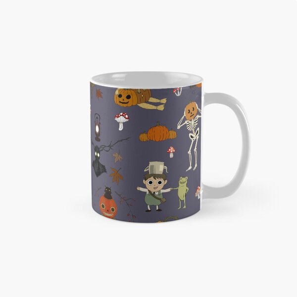 Item preview, Over the garden wall design sticker, OTGW - Cute whimsical seasonal pumpkin mushroom floral -Cute gifts for fall  designed and sold by DearhoneyandArt.